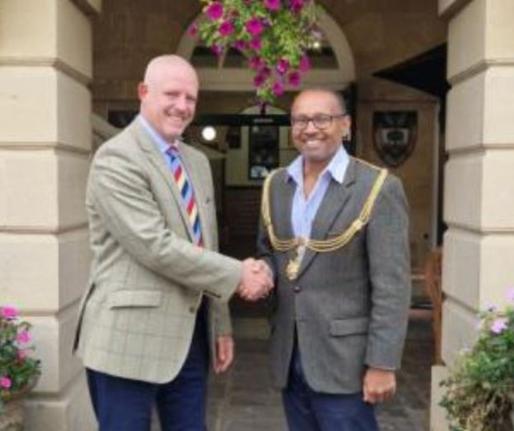 Wells City Council appoints retired Coldstream Guardsman Philip Dickson as Town Crier, succeeding Len Swales in May 2026 (Photo: WCC) 