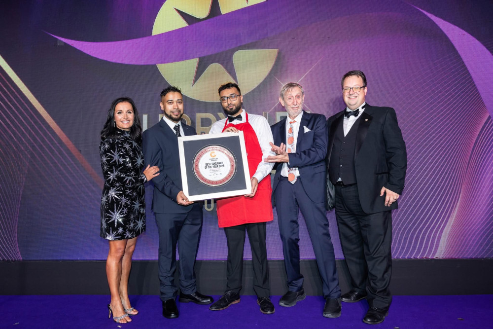 This is the delicious haul from Ali's Spice, the Stoke-on-Trent takeaway with a highly-guarded family recipe. (Credit: Curry Life Awards) This is the delicious haul from Ali's Spice, the Stoke-on-Trent takeaway with a highly-guarded family recipe. (Credit: Curry Life Awards)