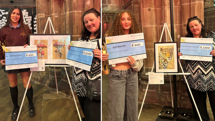 The Sovereign Art Foundation Students Prize Chester continues to champion creativity and artistic excellence among secondary school students across the region (Images supplied)