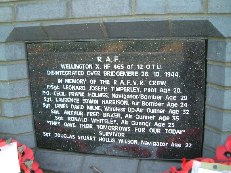 Nantwich Royal British Legion Remembrance at The Bridgemere War Memorial. Nantwich Royal British Legion Remembrance at The Bridgemere War Memorial.