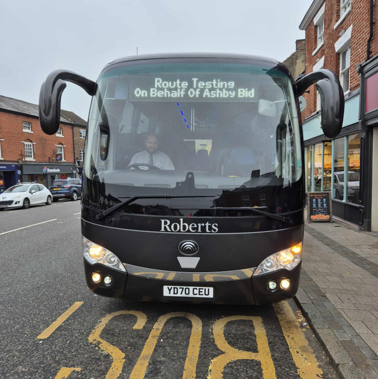 A new hopper service will launch in Ashby Town Centre, set up by Ashby BID (Photo: Ashby BID)