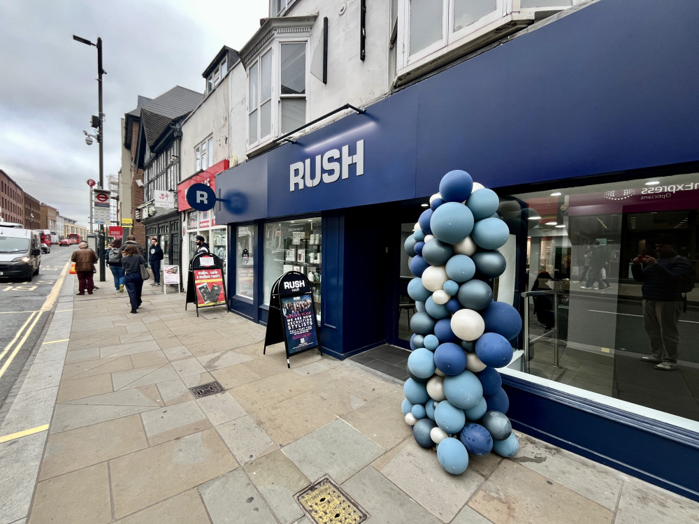 Rush Hair has unveiled its newly refurbished The Quadrant, Richmond salon (credit: Cesar Medina). Rush Hair has unveiled its newly refurbished The Quadrant, Richmond salon (credit: Cesar Medina).