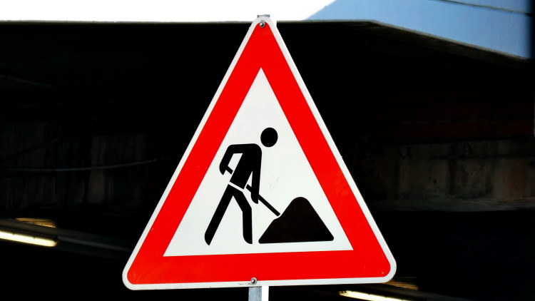 Upcoming traffic lights on Oakham Highstreet, Ashwell Road and Burley Park Road (Photo: Mark Konig)