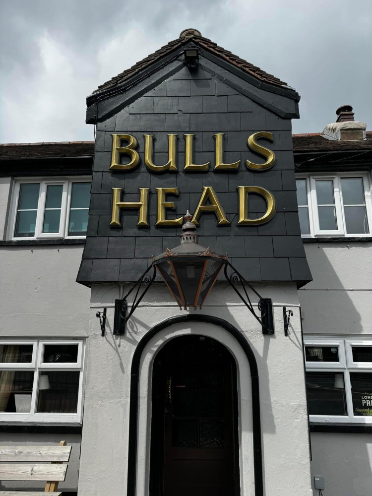 The Bulls Head Broken Cross