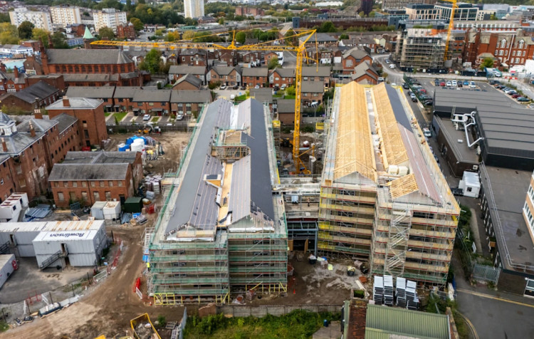 St Thomas' Gardens will comprise an 82-bed care facility and 68 high-quality new homes, repurposing a once-vacant site on Shaw Heath (Image - Stockport Council)