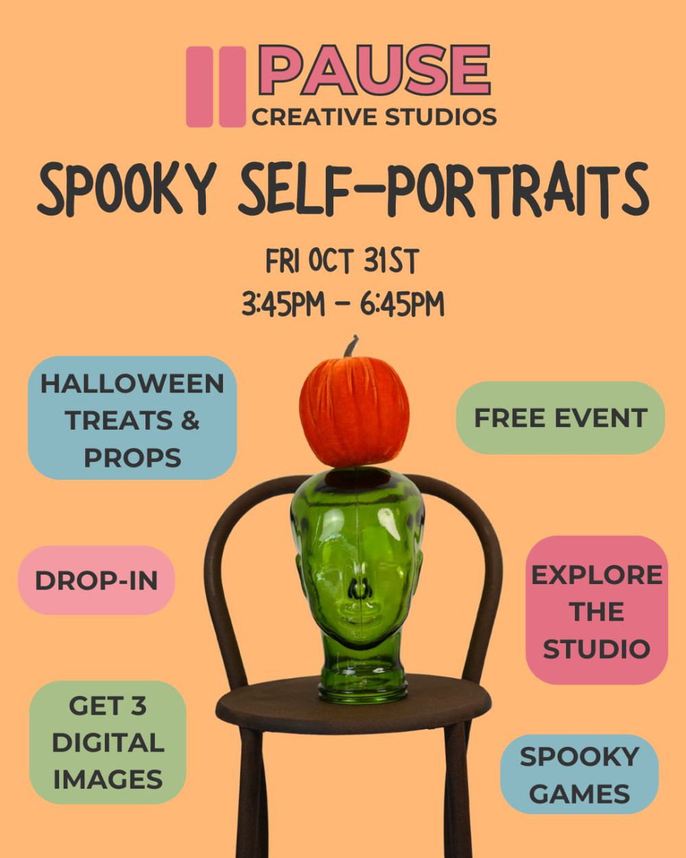 Spooky Self-Portraits! Spooky Self-Portraits!