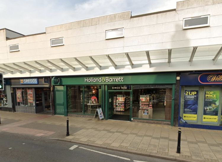 Holland & Barrett withheld £153,079.29 to 2,551 workers (image via Google Maps)