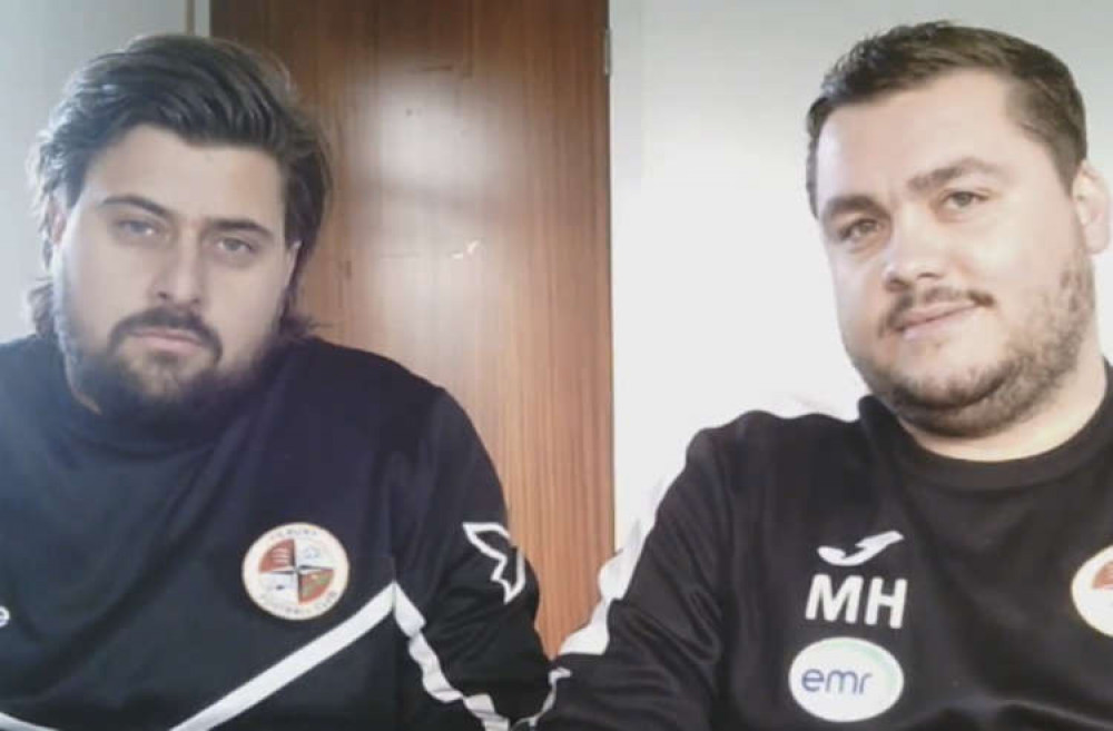 Liam Wallace and Marc Harrison Liam Wallace and Marc Harrison