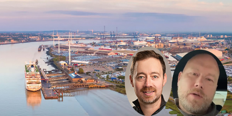 Tilbury Community Forum chair Craig Austin (right) has challenged the 'facts' put forward by Thurrock Council's head of Regeneration George McCullough in support of the planning application for a £7m pontoon extension at the town's cruise terminal.
