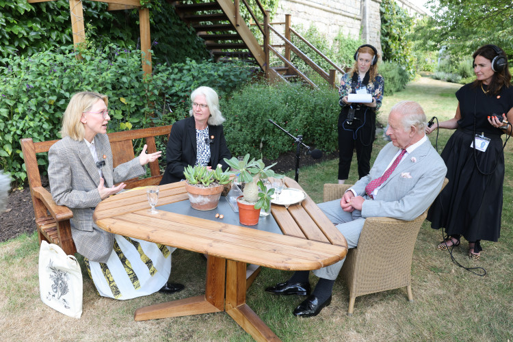 (Left to right) Cate Blanchett, Elinor Breman and King Charles mark 25 years of Kew’s Millennium Seed Bank in a special Unearthed podcast episode (credit: Christ Jackson - Getty Images for RBG Kew).
