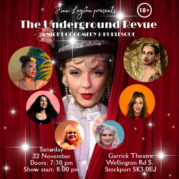 The Underground Revue: A night of comedy & burlesque