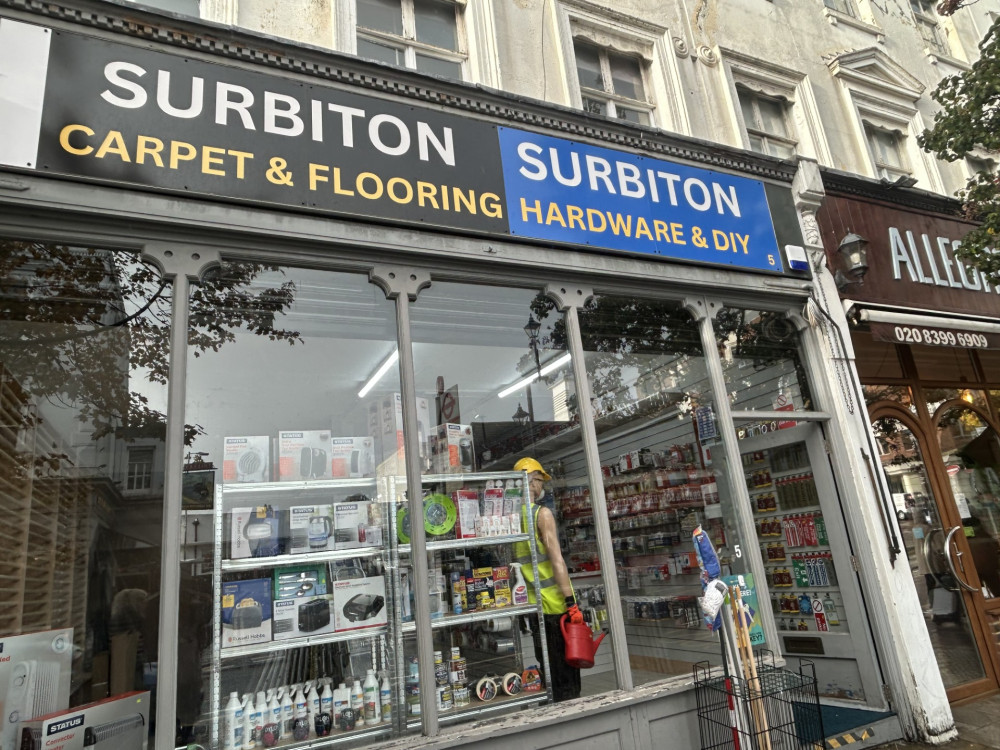 Surbiton Hardware &DIY is located on Victoria Road (Credit: Tilly O'Brien) Surbiton Hardware &DIY is located on Victoria Road (Credit: Tilly O'Brien)