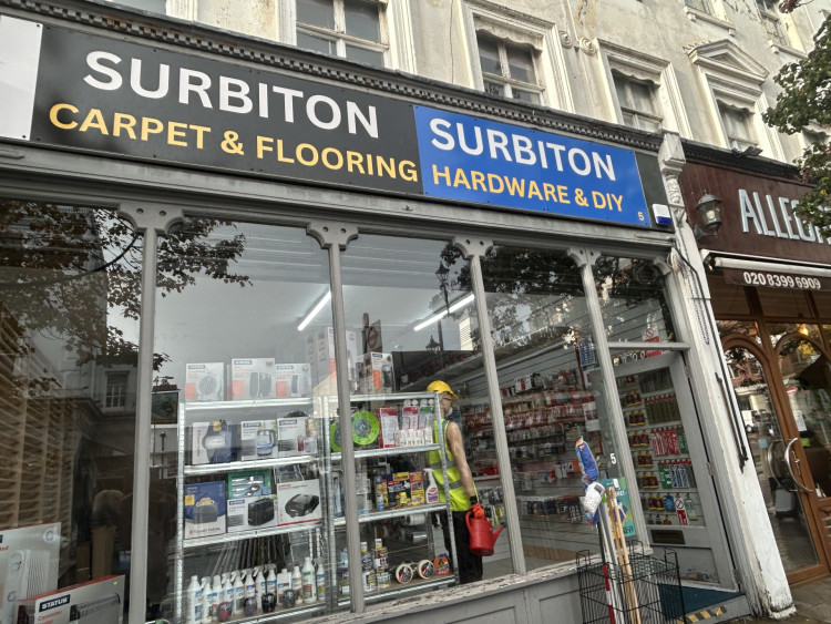 Surbiton Hardware &DIY is located on Victoria Road (Credit: Tilly O'Brien)