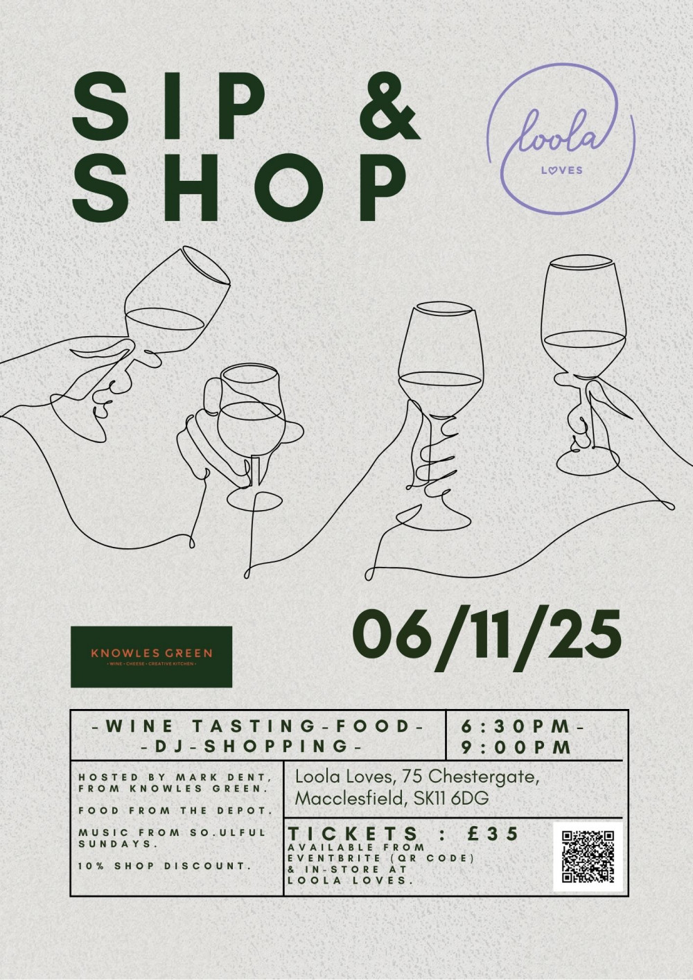 Sip & Shop at Loola Loves Sip & Shop at Loola Loves