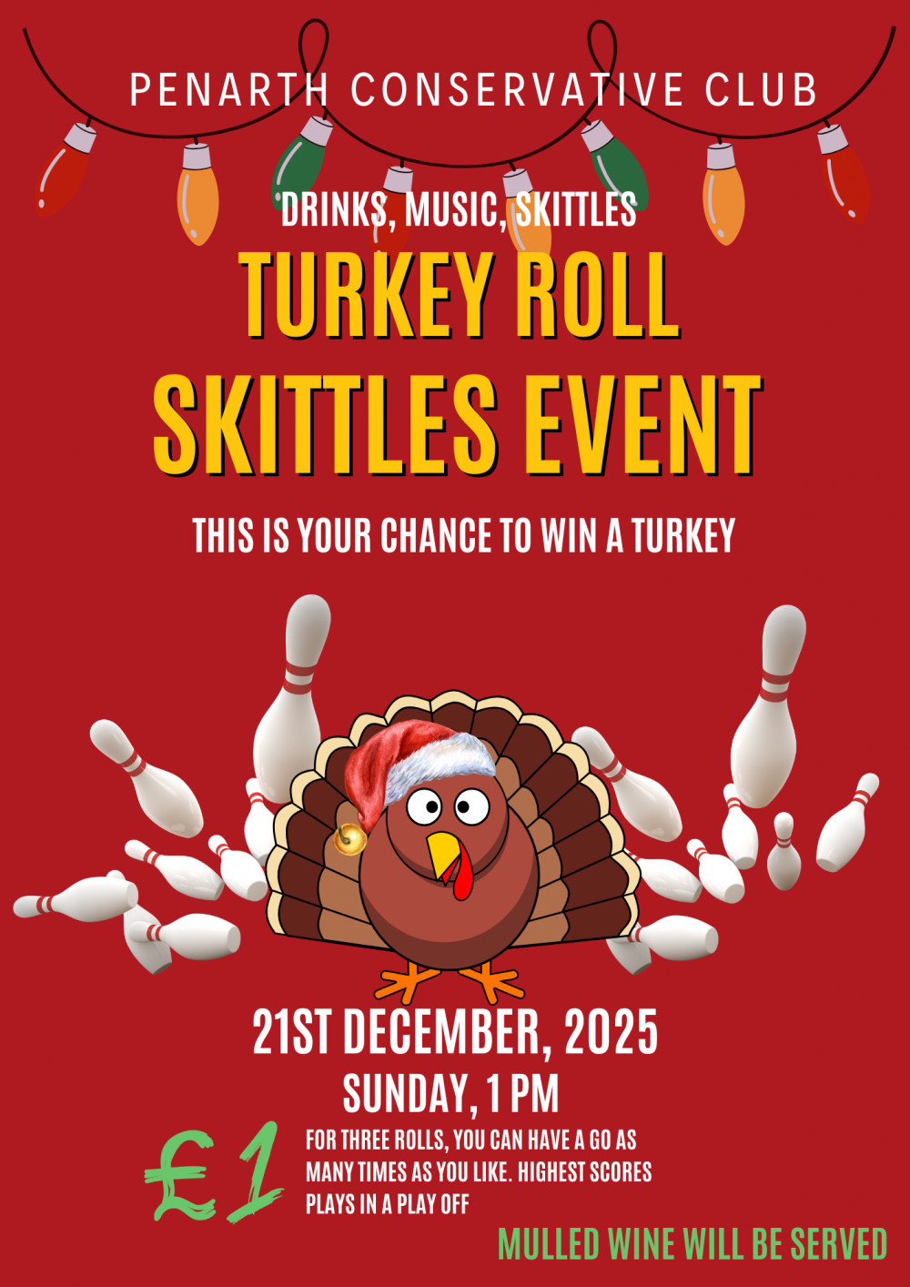 Skittles Turkey Roll