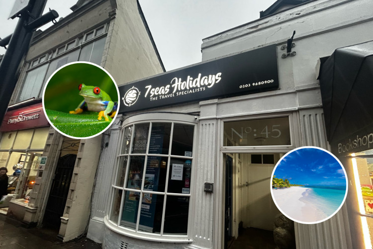 7Seas Holidays is located in 45 Victoria Rd, Surbiton KT6 4JL (Credit: Tilly O'Brien)