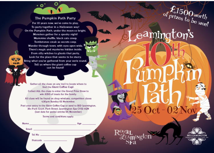 The Pumpkin Path is now in its 10th year (image supplied)