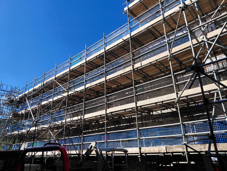 Somerset's Baily's Buildings, once key to Glastonbury's industry, are being revitalized with £6.3M from the Glastonbury town deal to create business hubs. (All photos: DM/LDRS) 