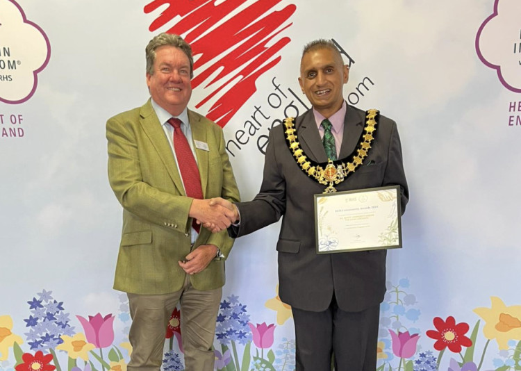 The Leamington in Bloom Group (LiB), supported by Royal Leamington Spa Town Council, has proudly secured its eighth consecutive Gold Medal at the Heart of England in Bloom Awards 2025 (image via Royal Leamington Spa Town Council) 