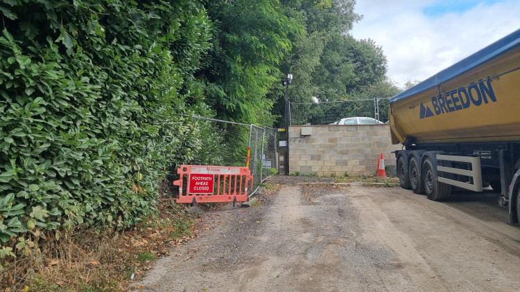 Leicestershire County Council to put forward footpath improvements but fails to mention Ashby footpath closure (Photo: Ashby Nub News)