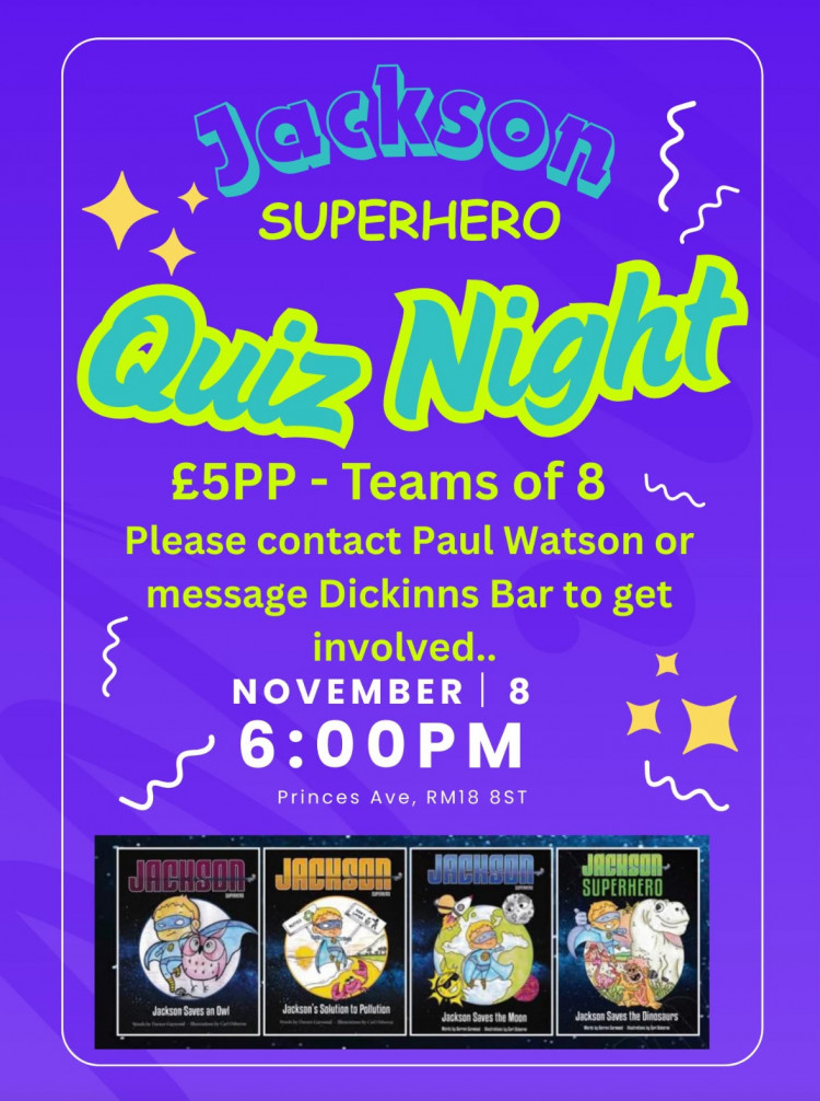 Charity Quiz Night for Jackson – Our Superhero Charity Quiz Night for Jackson – Our Superhero