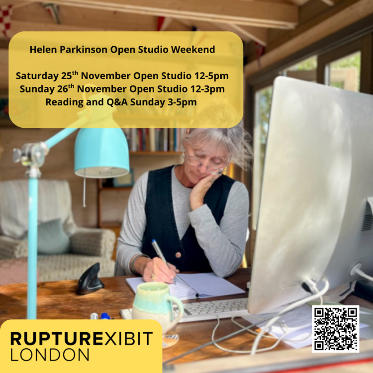 Open Studio with writer Helen Parkinson