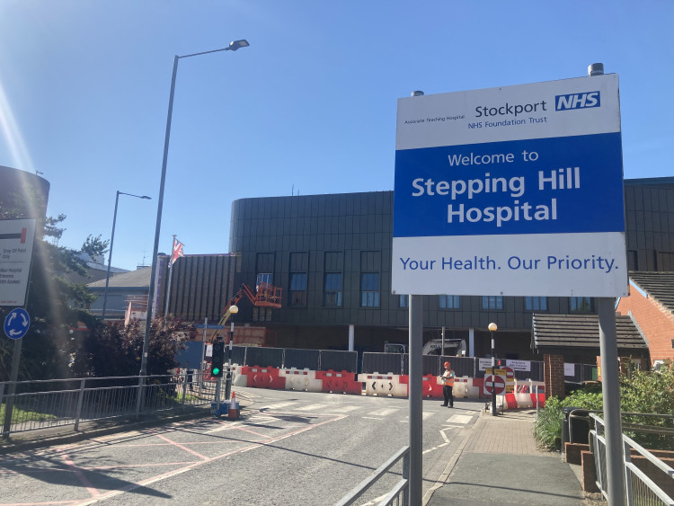 Stepping Hill Hospital has introduced new parking measures to improve safety and accessibility (Image - Nub News)