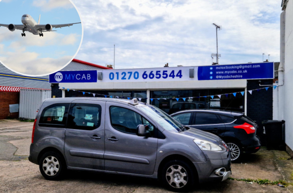Are you travelling to Manchester Airport between now and February 2026? Give My Cab a call on 01270 665544 (Ryan Parker).