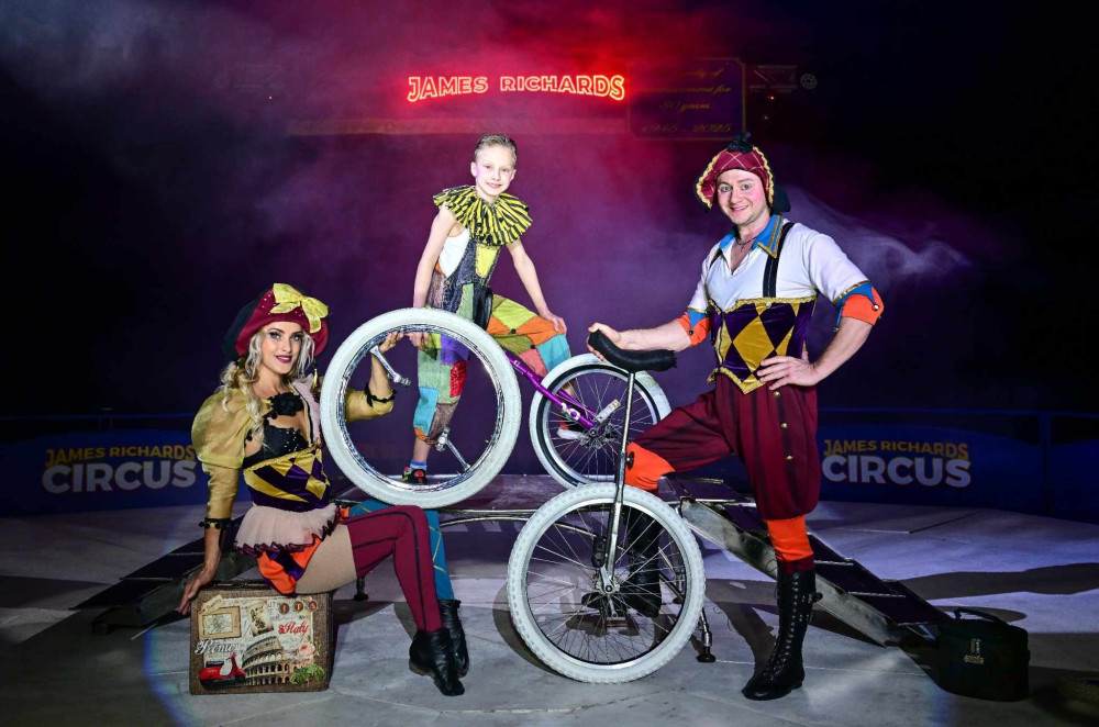 James Richards Circus is coming to Oakham this October half term (Photo: James Richards Circus via Facebook) James Richards Circus is coming to Oakham this October half term (Photo: James Richards Circus via Facebook)