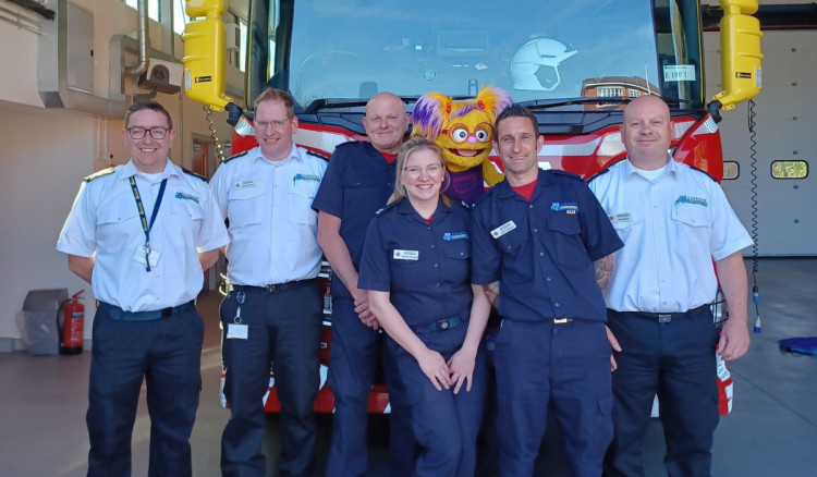 Macclesfield Fire Station makes an appearance in I Spy, You Spy (Credit: CFRS)