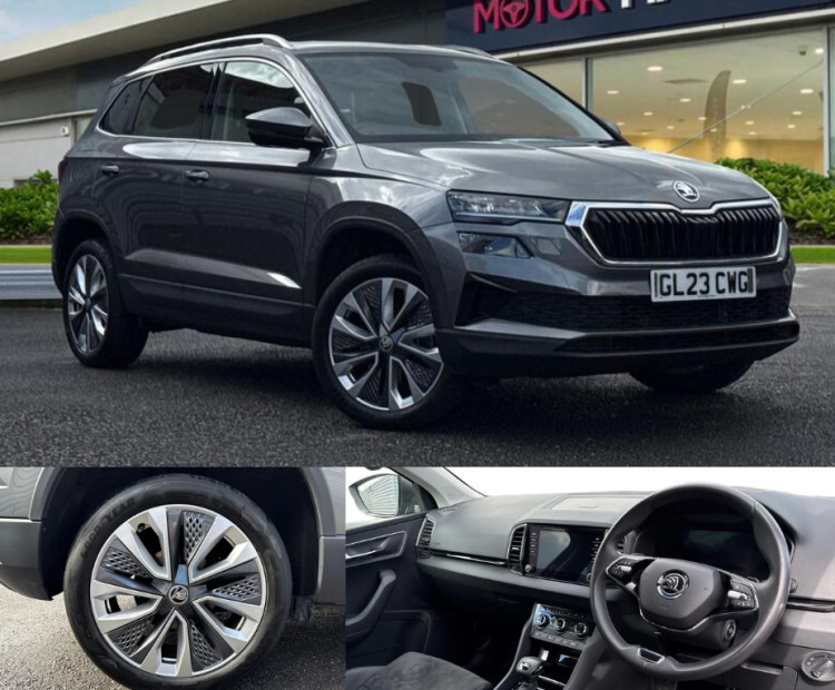 Our friends at Swansway Honda Stockport present their car of the week - this used Skoda Karoq (Image - Swansway Garage)