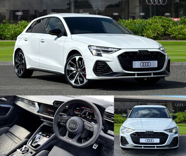 Our Motors Partner at Stoke Audi are delighted to bring you a brand-new Audi S3 as their Car of the Week (Credit: Swansway Garages)