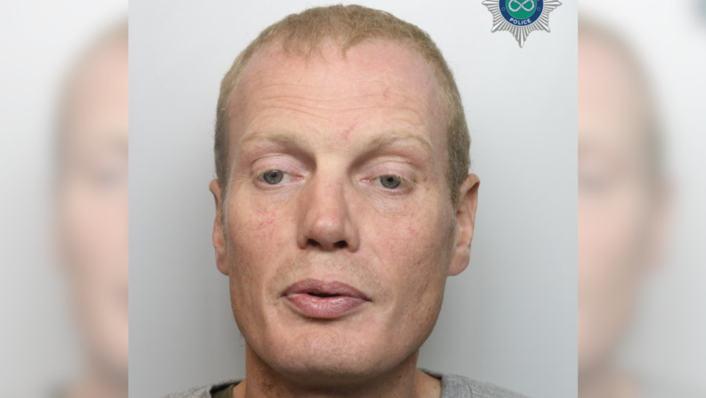 Michael Haddon has been jailed and served with a criminal behaviour order (image via staffordshire.police.uk) Michael Haddon has been jailed and served with a criminal behaviour order (image via staffordshire.police.uk)