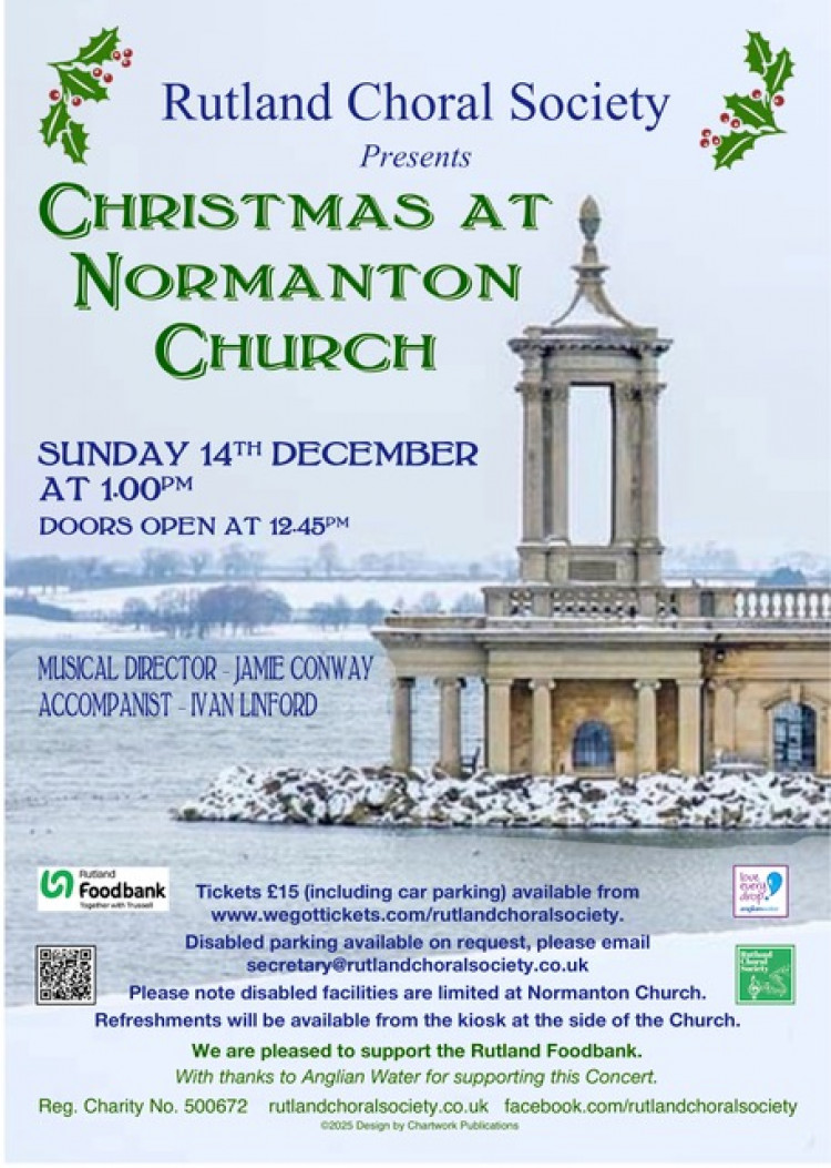 Rutland Choral Society Concert at Normanton Church Rutland Choral Society Concert at Normanton Church
