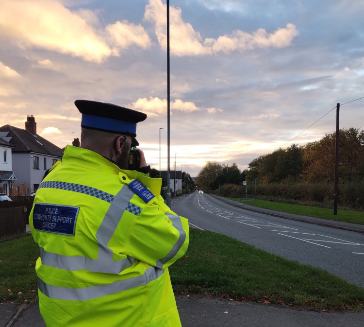 Leicestershire Police found 20 drivers speeding during an operation on two roads around Ashby (Photo: Leicestershire Police)