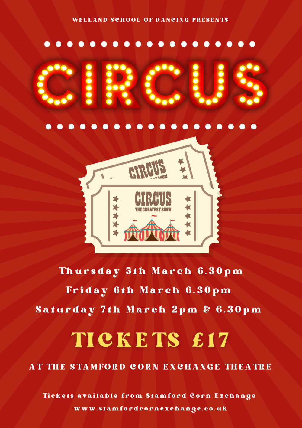 Welland School of Dance presents Circus