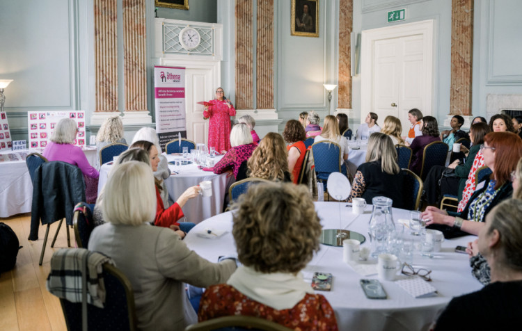Holly's last launch event with over 100 attendees (image via Georgina Little Photography) 