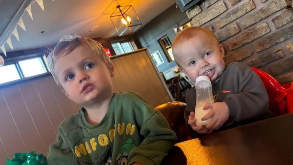 Tommy and Carter both received treatment from the UHNM’s Neonatal Intensive Care Unit (image via Emily Bayley) Tommy and Carter both received treatment from the UHNM’s Neonatal Intensive Care Unit (image via Emily Bayley)