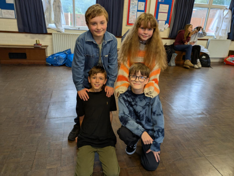 Four youngsters are taking to the stage in Alsager Community Theatre's next production. (Photo: Nub News) Four youngsters are taking to the stage in Alsager Community Theatre's next production. (Photo: Nub News)