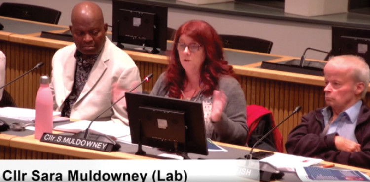 Cllr Sara Muldowney was back in the chamber and on the front foot with some rigorous questions this week.