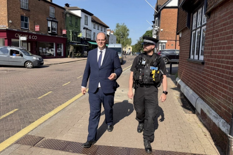 Tackling crime, head on 