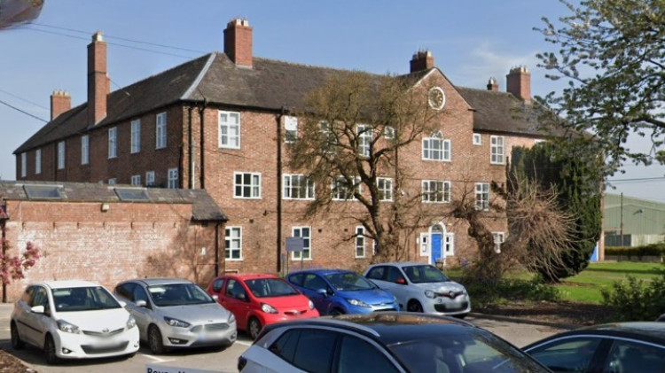 Plans to convert a former workhouse on the Barony Hospital site in Nantwich into apartments have been given the green light (Google).