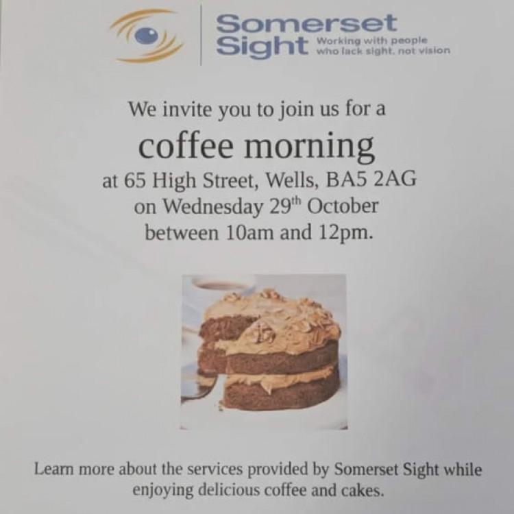Charity coffee morning for Somerset Sight Charity coffee morning for Somerset Sight