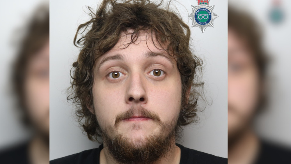 Conner Dickens was sentenced at Stoke-on-Trent Crown Court on Tuesday (image via Staffordshire Police) Conner Dickens was sentenced at Stoke-on-Trent Crown Court on Tuesday (image via Staffordshire Police)