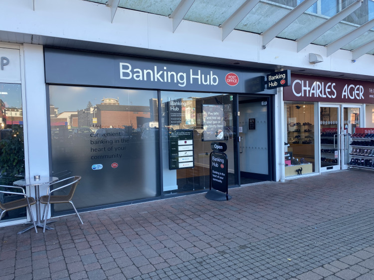 Kenilworth's banking hub has moved to its permanent new home (image by Nub News)