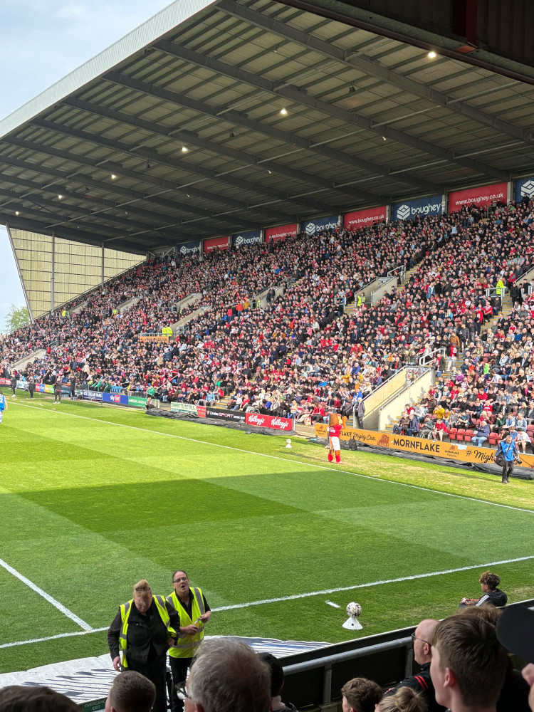 CREWE ALEXANDRA VS SHREWSBURY TOWN