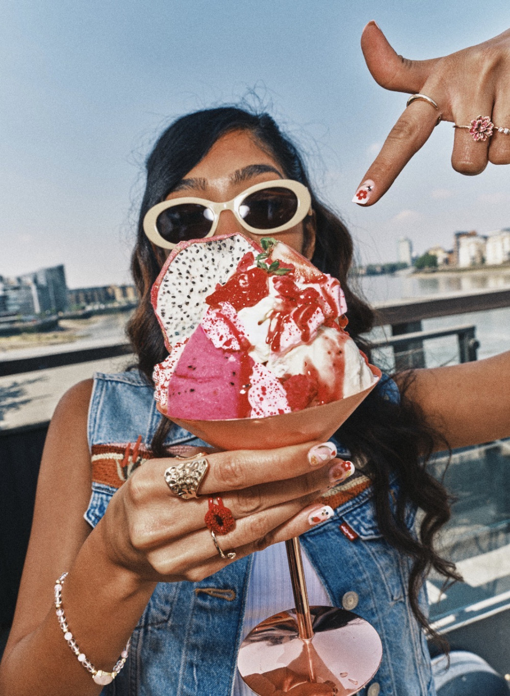 Never too cold for ice cream  Never too cold for ice cream