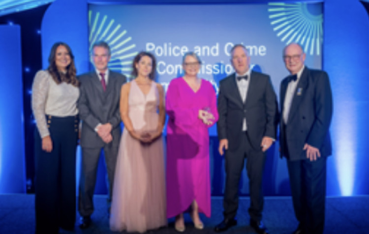 Helping Hands Community Project, a Leamington charity, won the Warwickshire Police Excellence Award Helping Hands Community Project, a Leamington charity, won the Warwickshire Police Excellence Award