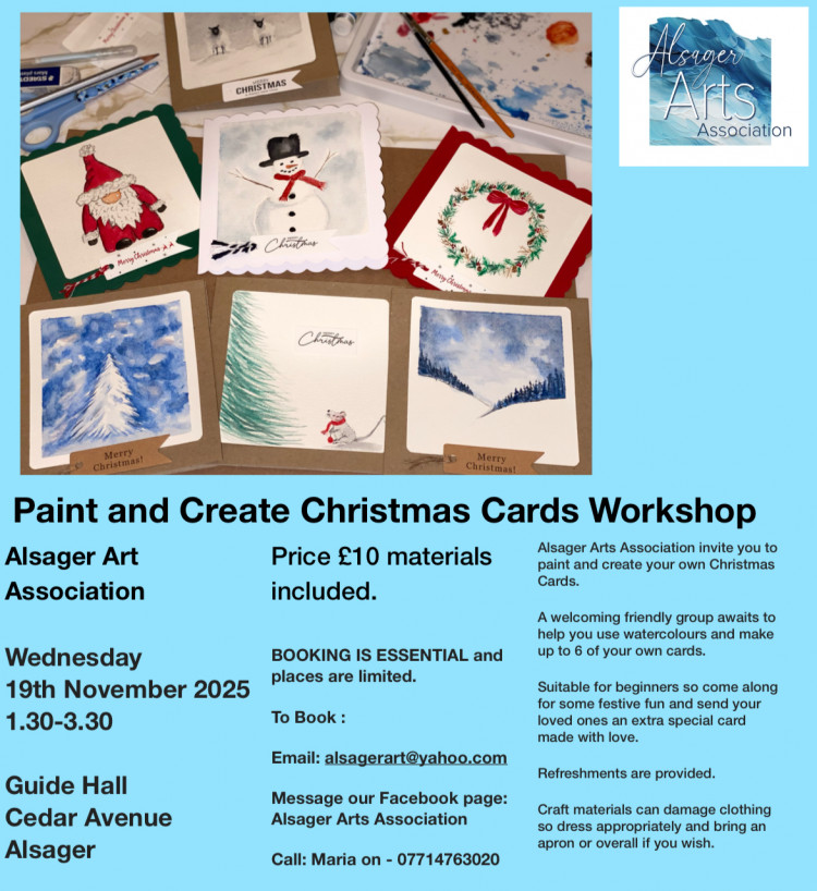 Christmas Card Painting Workshop