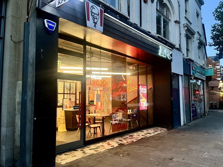 KFC on Kew Road has applied to extend its Friday opening hours (credit: Cesar Medina). KFC on Kew Road has applied to extend its Friday opening hours (credit: Cesar Medina).